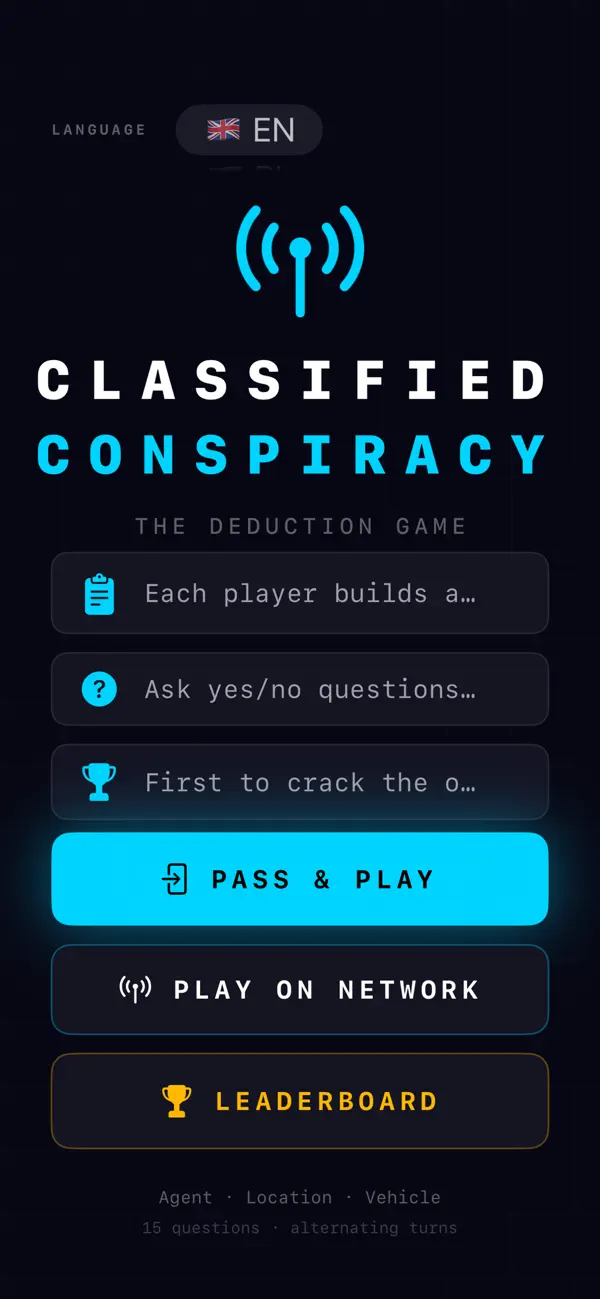 Classified Conspiracy