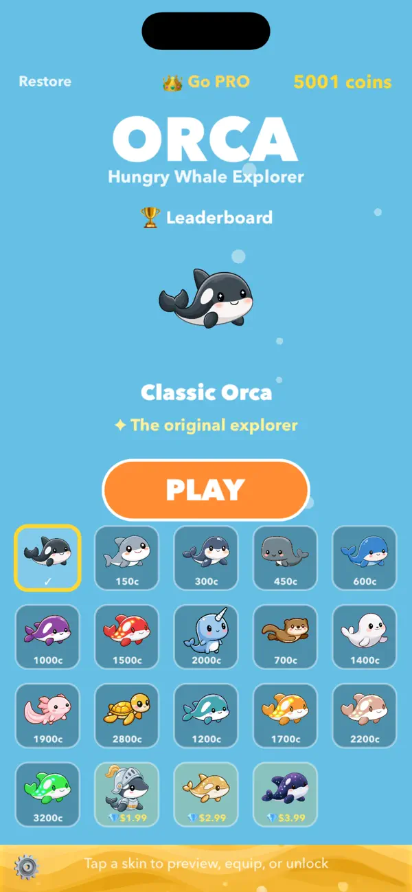 Orca: Hungry Whale Explorer