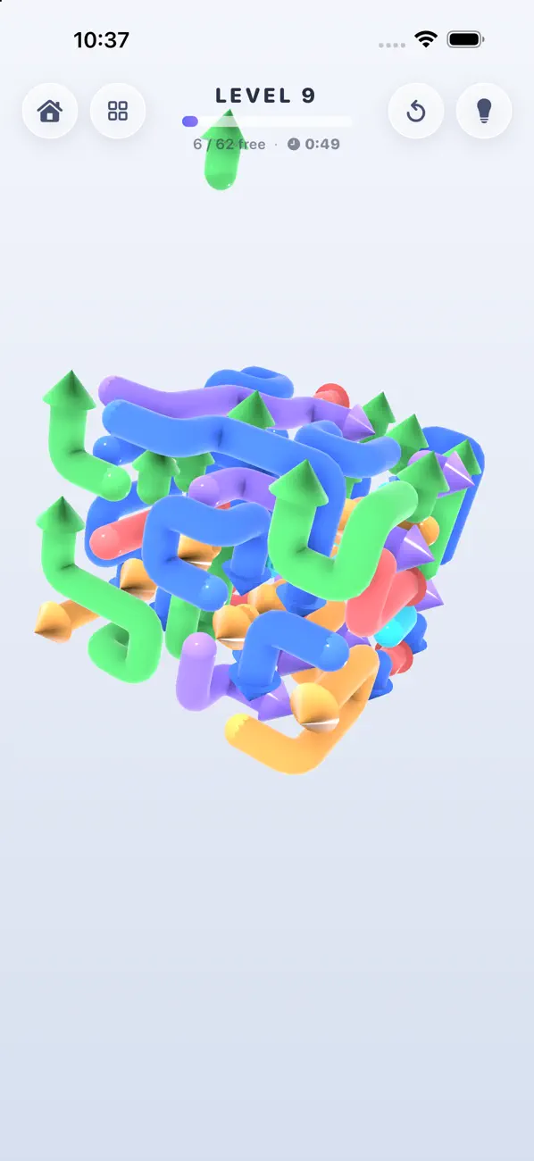 3D Maze Go