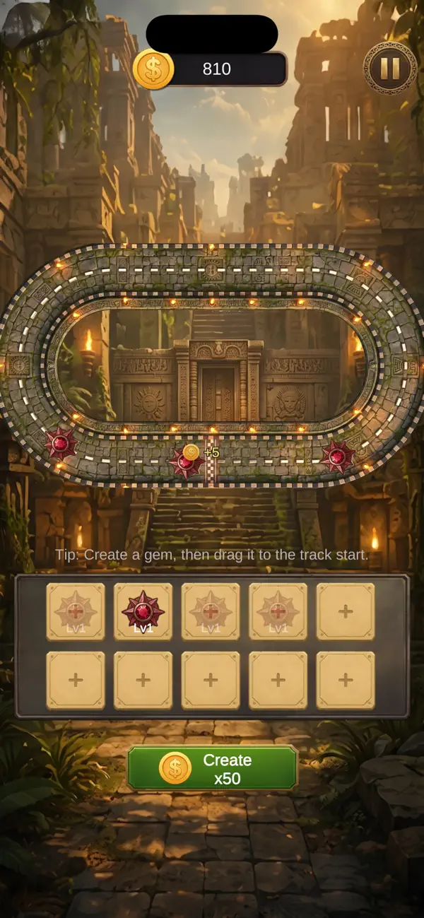 Fortune Gems:Match&Merge