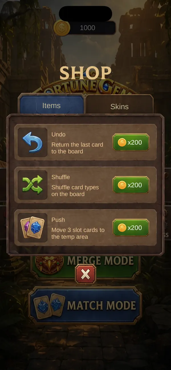 Fortune Gems:Match&Merge