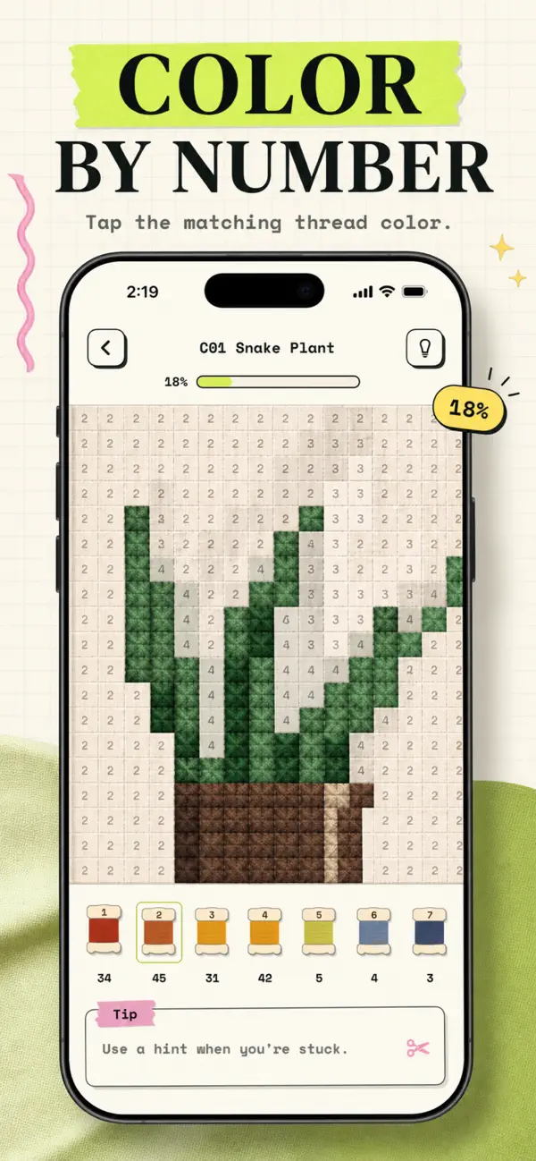 Cross Stitch Game Threadlet
