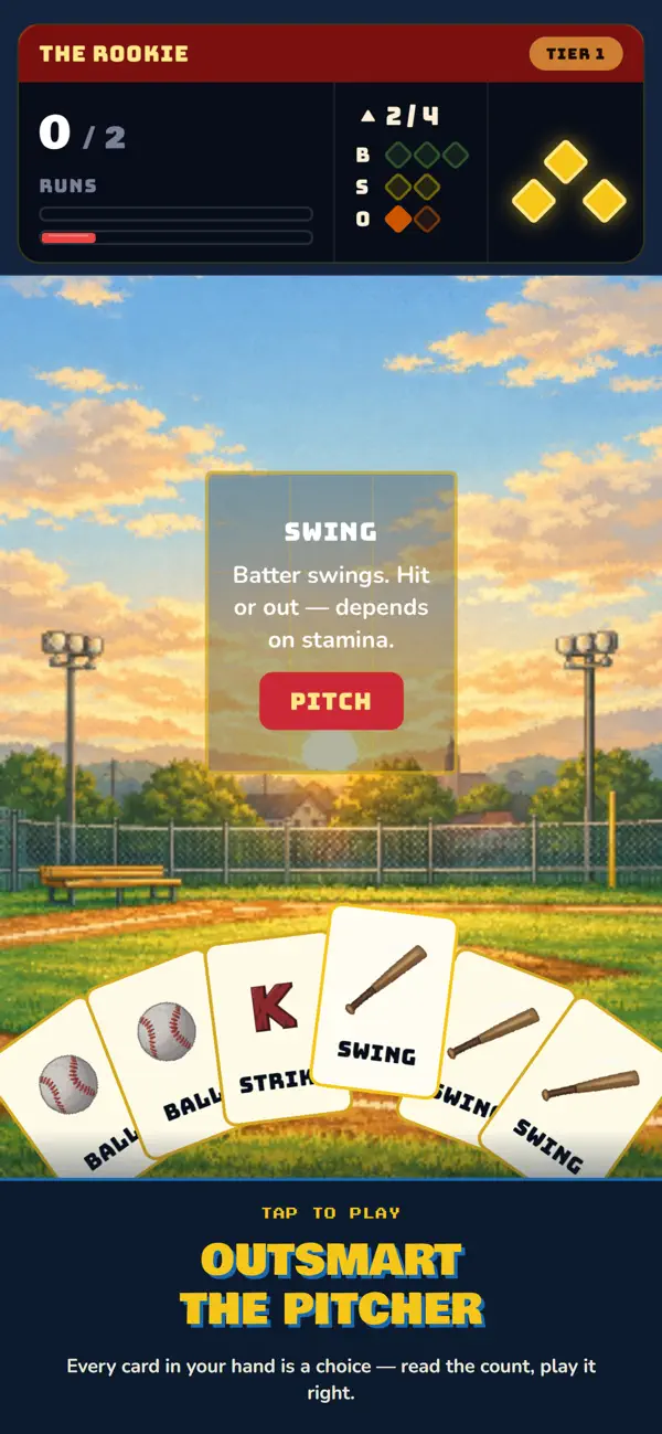 Baseball at Cards