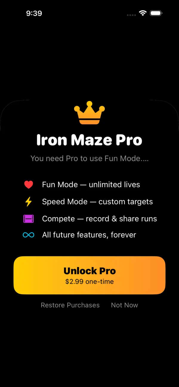 Iron Maze - Watch Maze