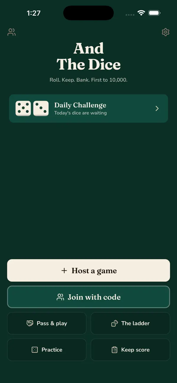 And The Dice