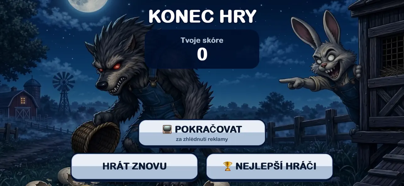 Hungry Wolf: Egg Catch
