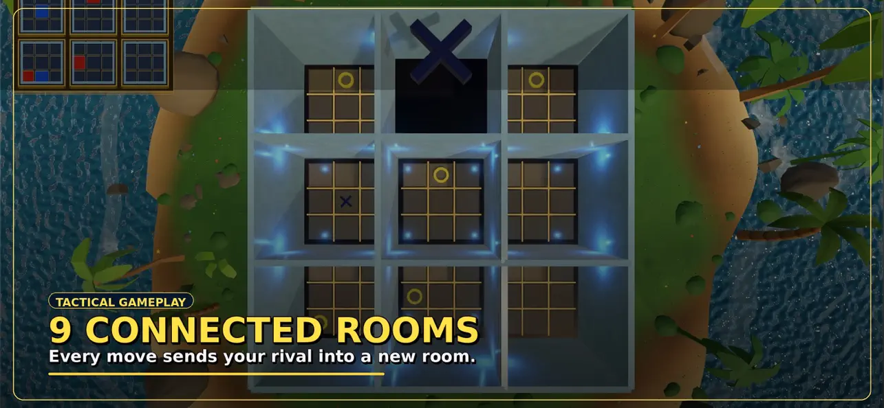 Tic Tac Battle Rooms