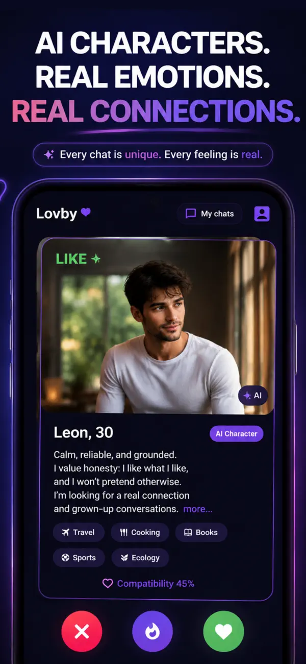 Lovby: AI Dating Chat