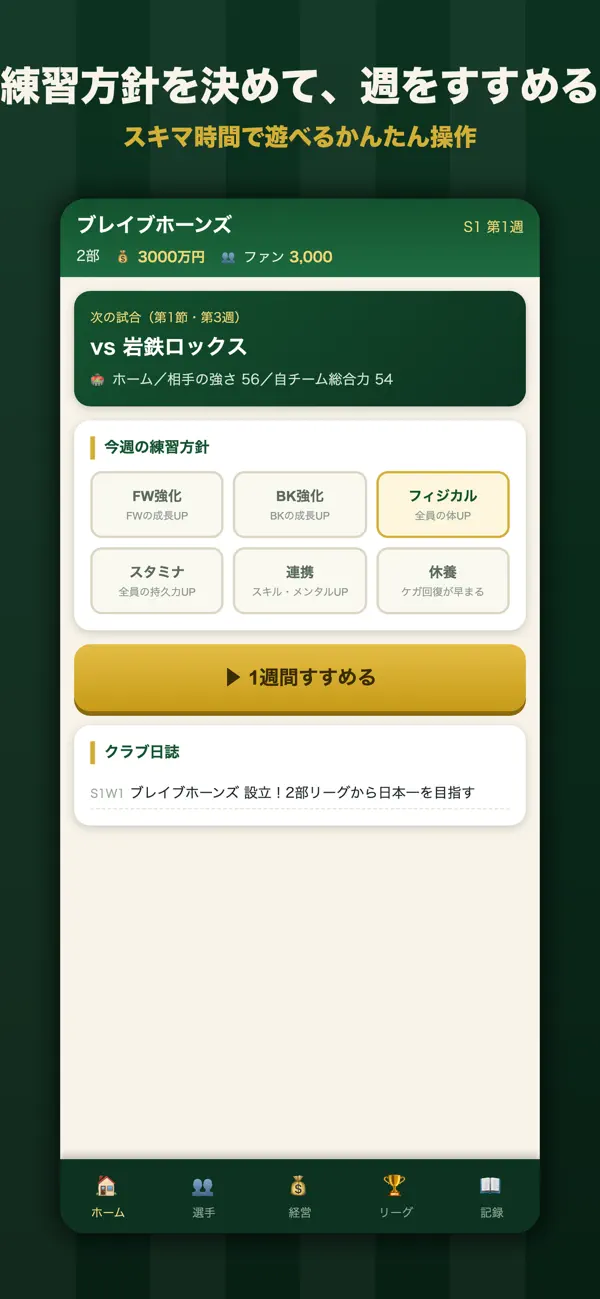 ラグビークラブ物語