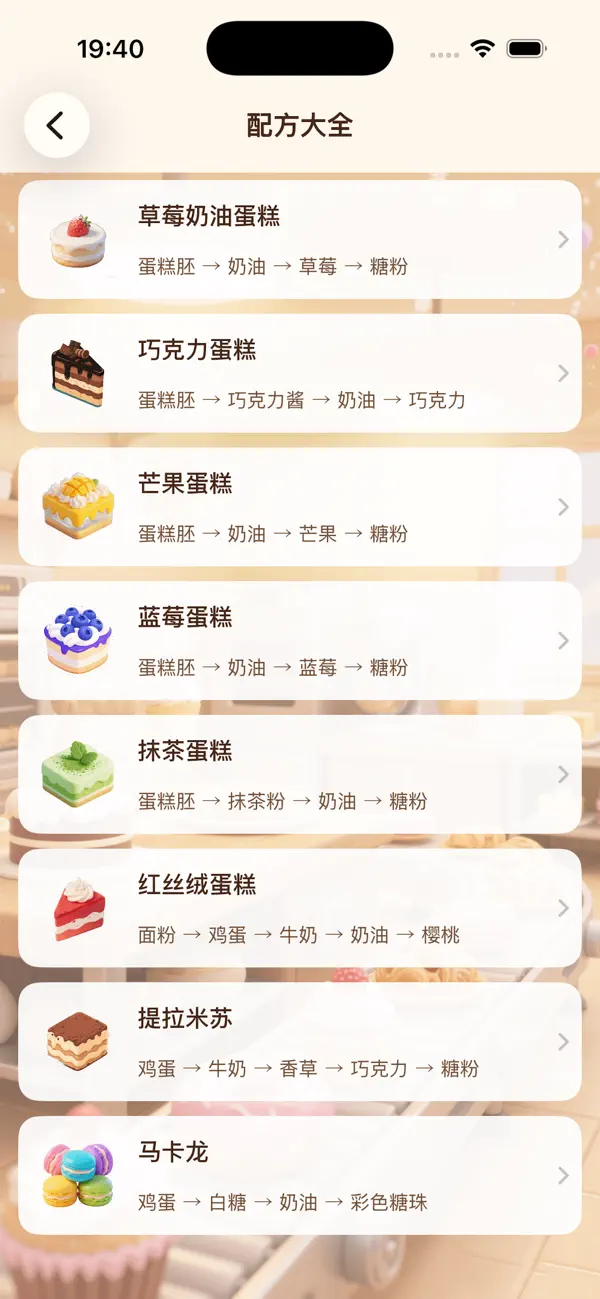 糕点流水线