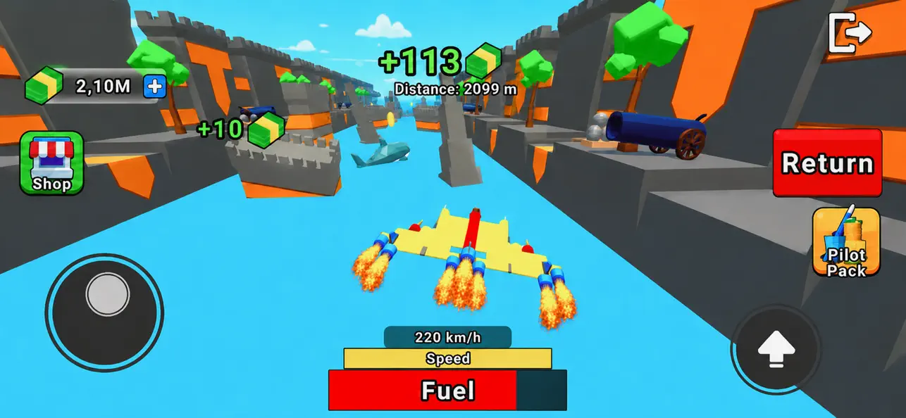Mega Plane Escape: Mini Games