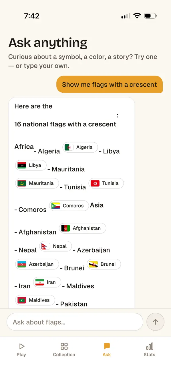 BeeBetter: Flags Quiz