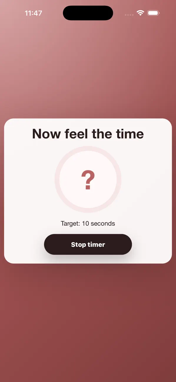 Timer Sense