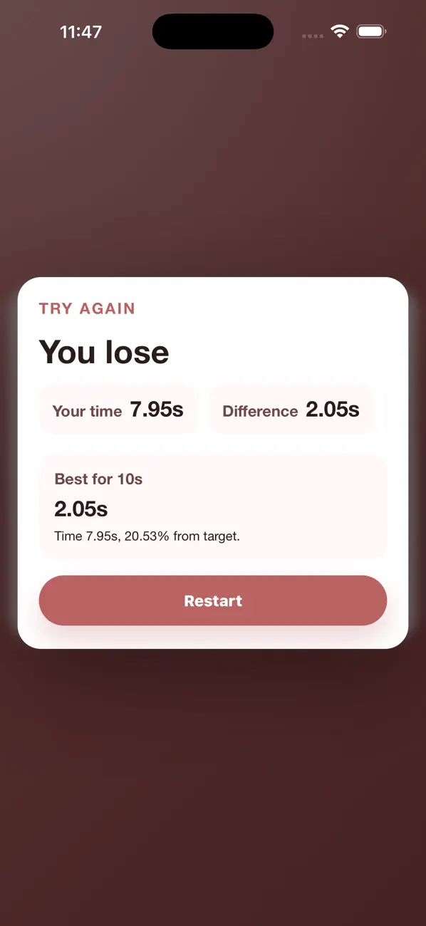 Timer Sense