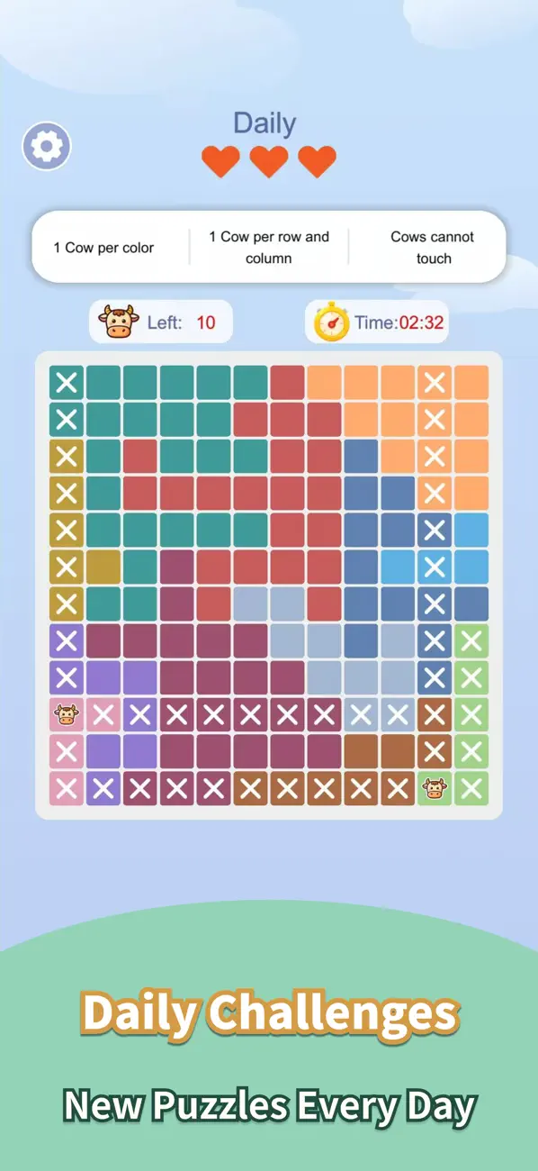 Cowdoku - Brain Puzzle Games