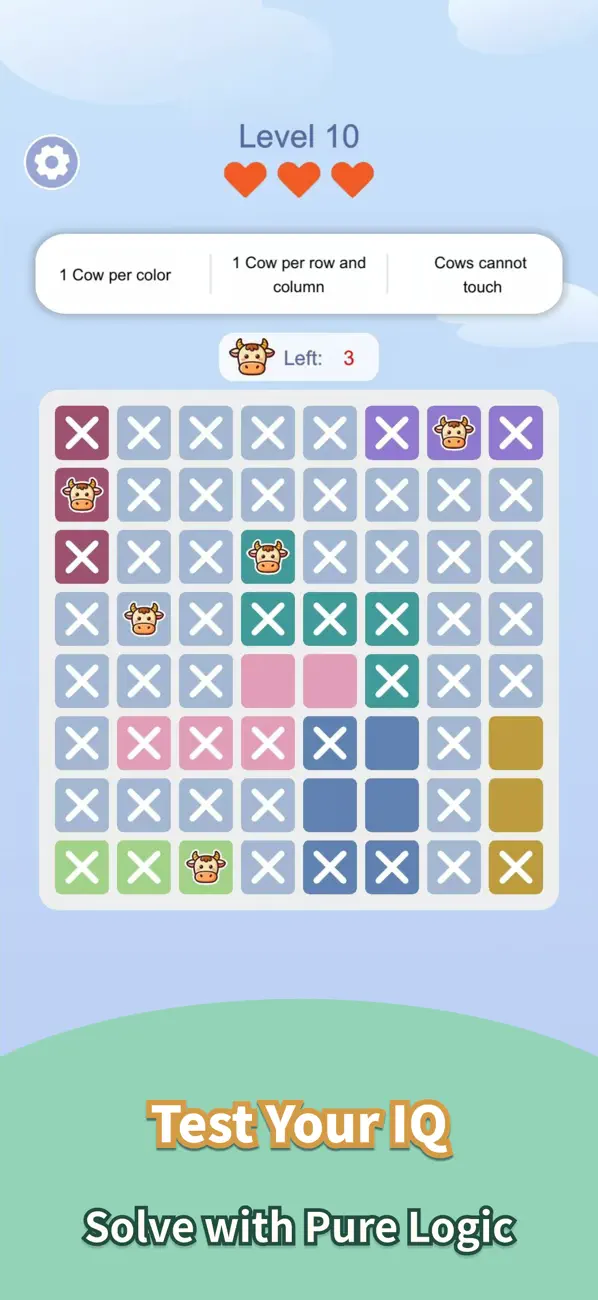 Cowdoku - Brain Puzzle Games