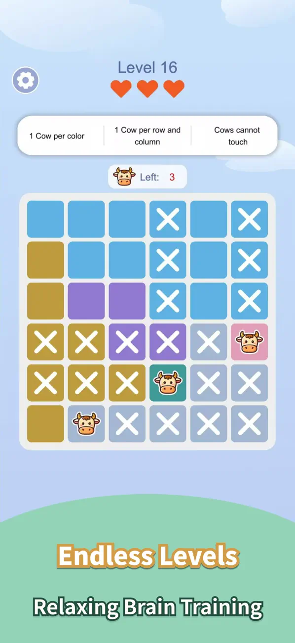 Cowdoku - Brain Puzzle Games