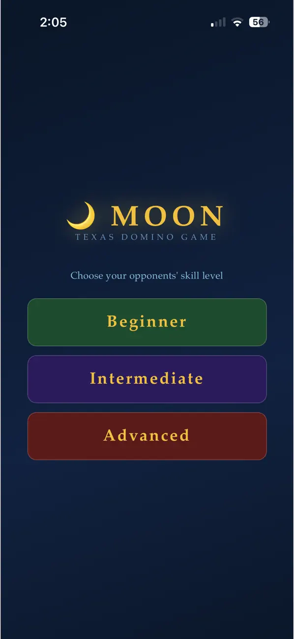 MOON Texas Domino Game
