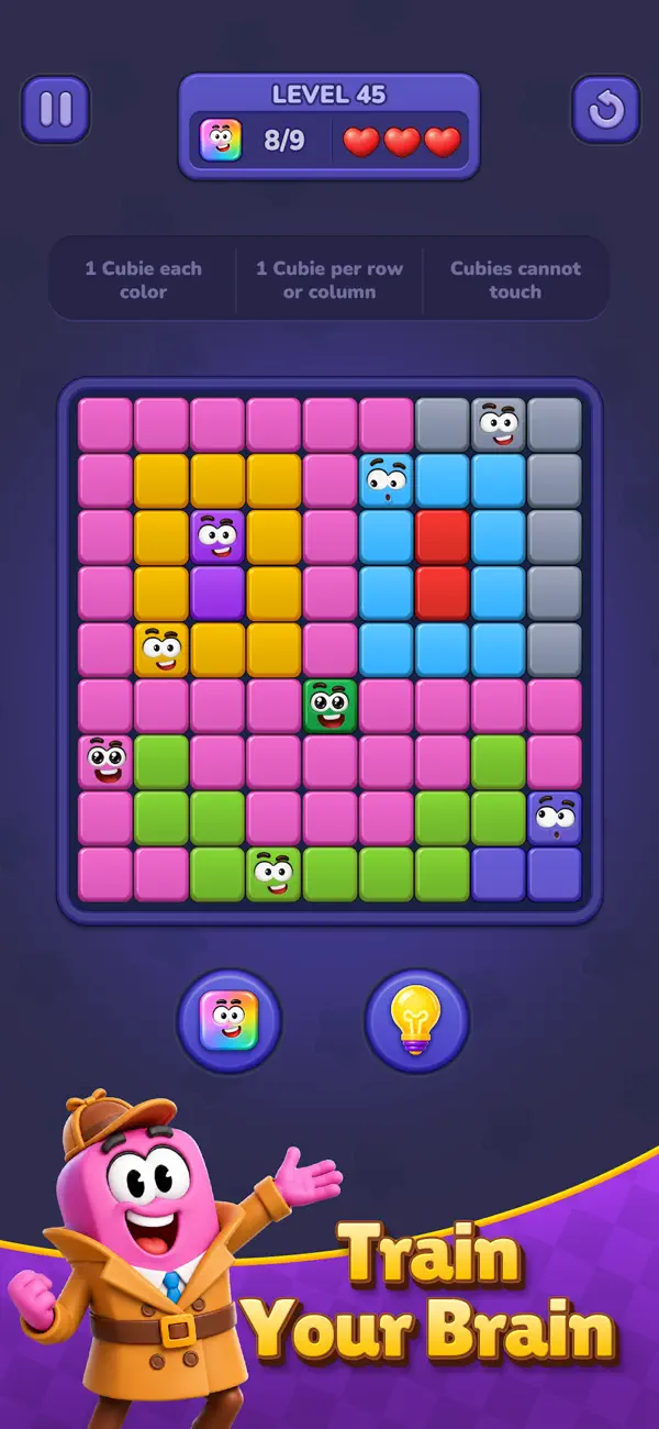 Cubedoku: Brain Puzzle Game