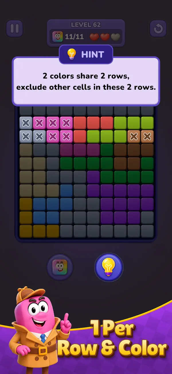 Cubedoku: Brain Puzzle Game