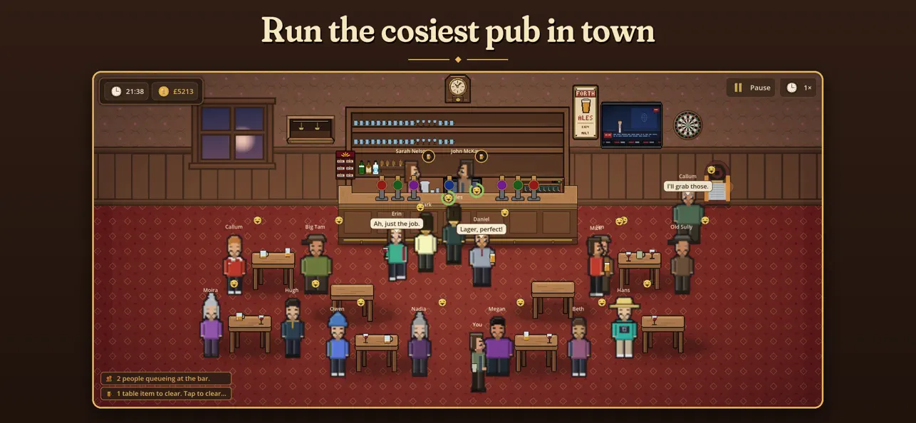 Last Orders: Pub Sim