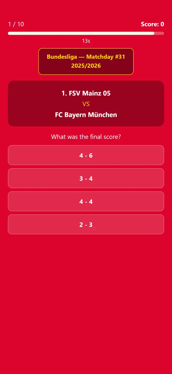 Mia San Mia Quiz