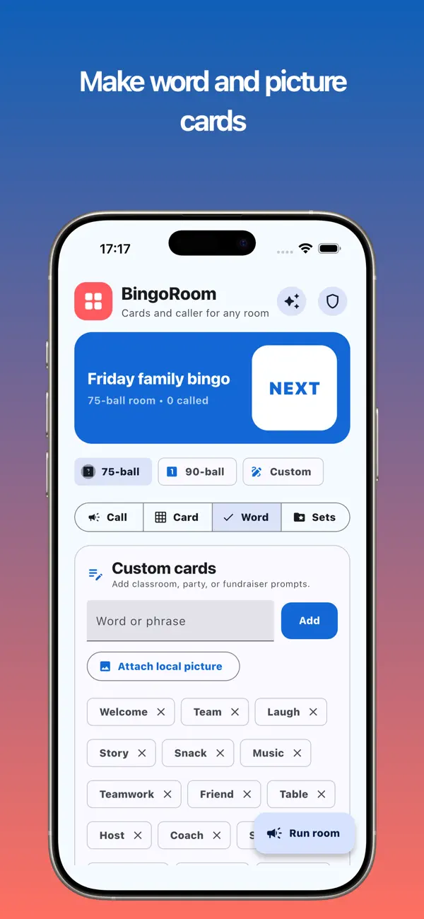 BingoRoom: Bingo Card Maker