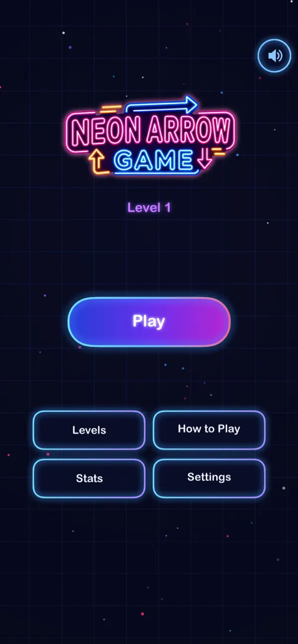 Neon Arrow Game