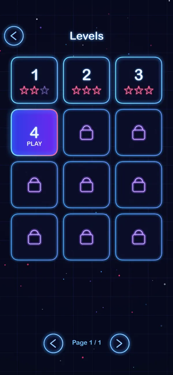 Neon Arrow Game