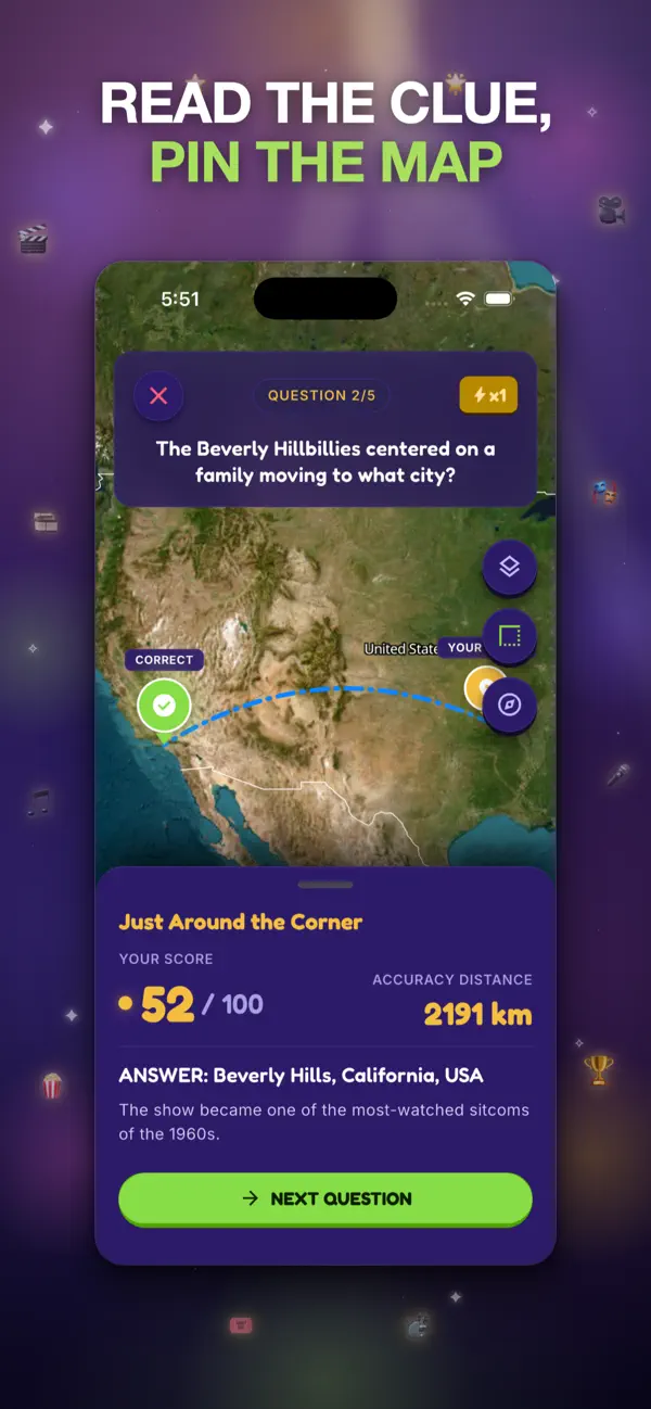 GeoGuesser: Hollywood Trivia