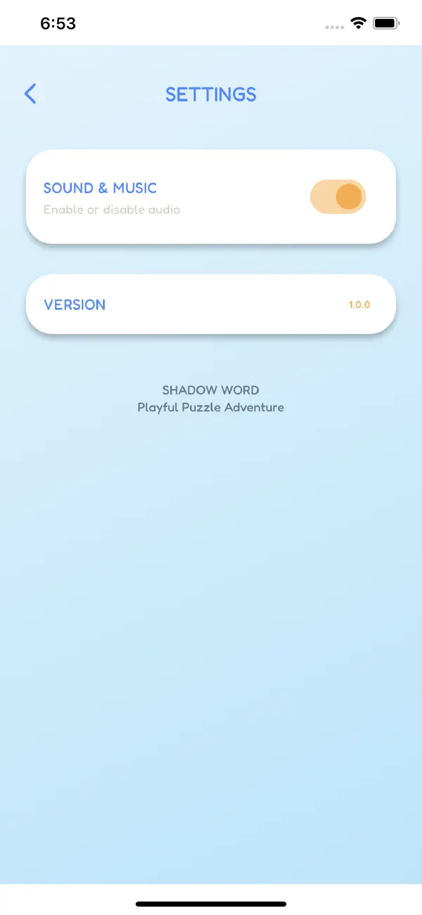 Shadow Word: 3D Puzzle
