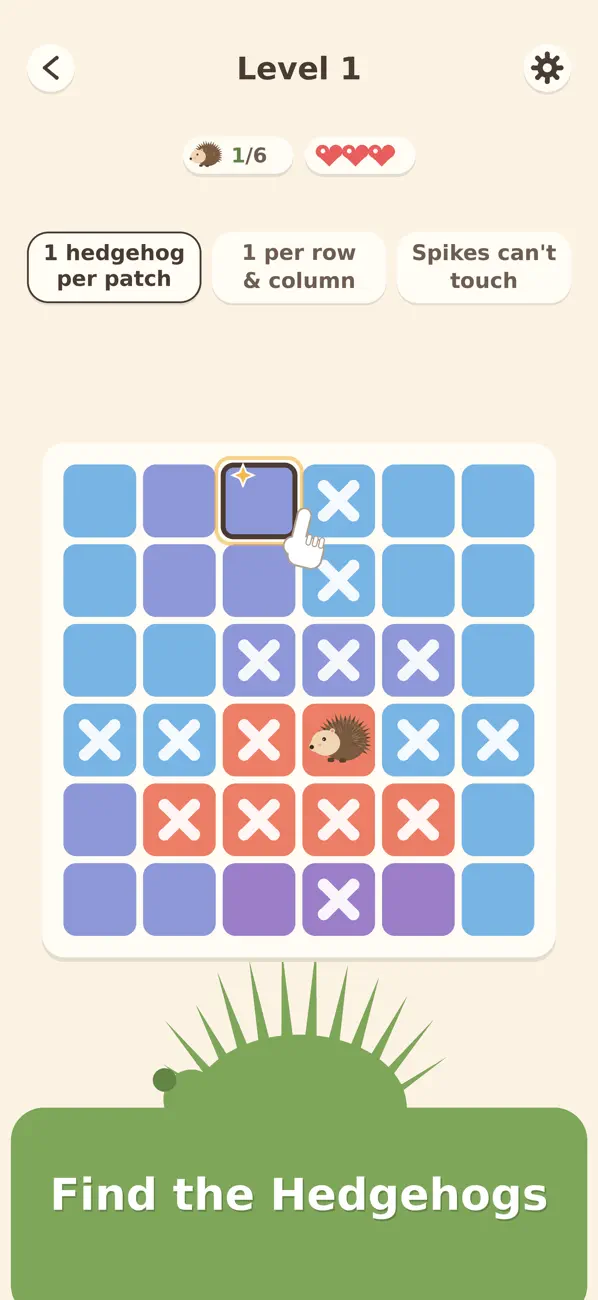 Prickle: Hedgehog Logic Puzzle