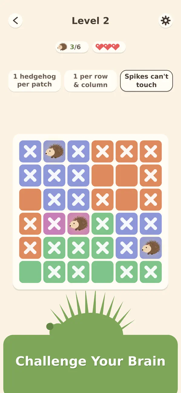 Prickle: Hedgehog Logic Puzzle