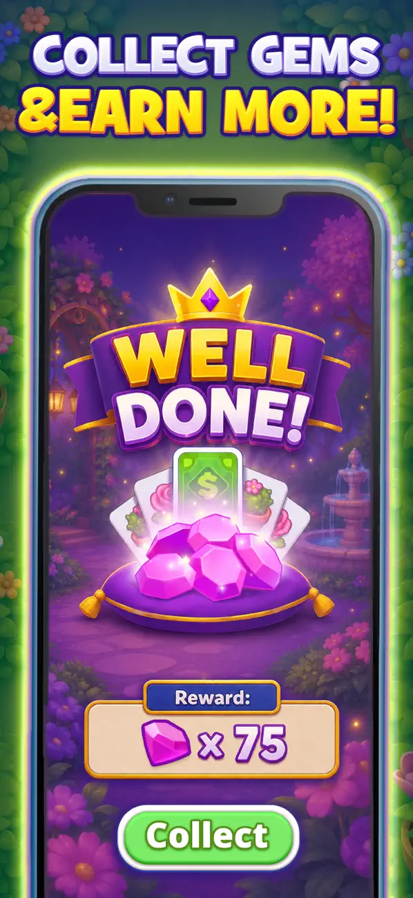 Garden Match: Win Cash