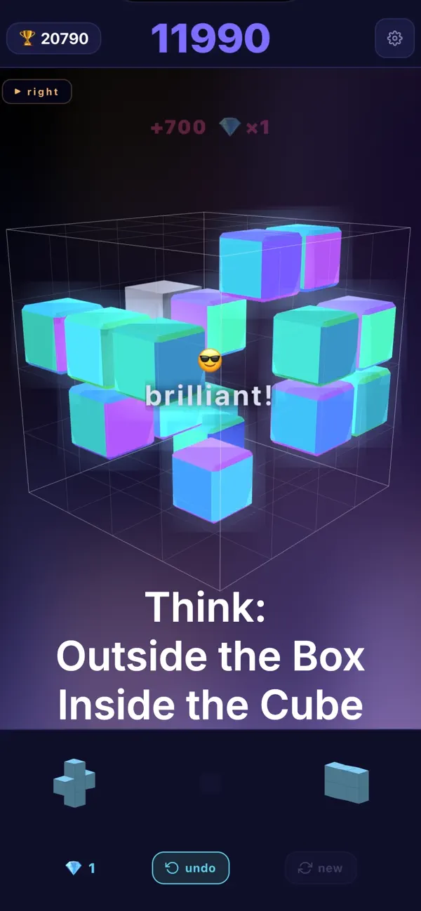 ZenCubed: 3D Block Puzzle