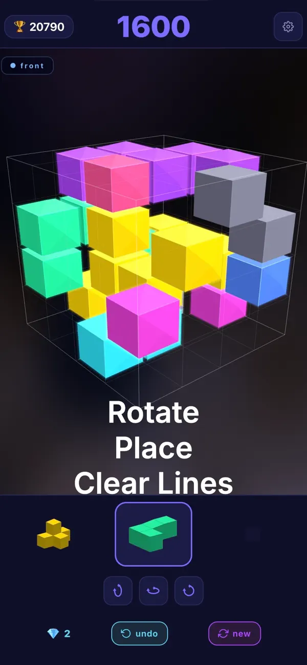 ZenCubed: 3D Block Puzzle
