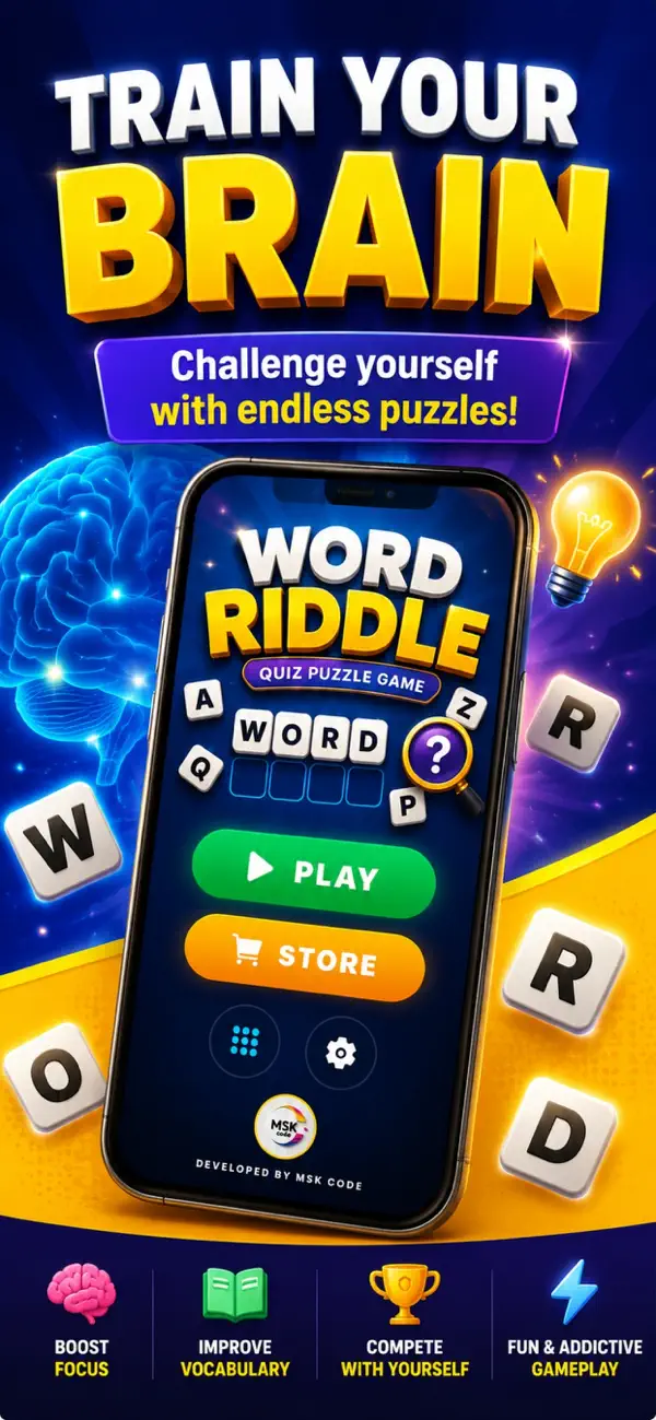 Word Riddle: Quiz Puzzle Game