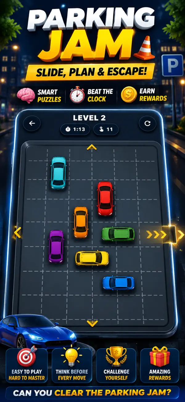 Parking Jam: Clear Parking Lot