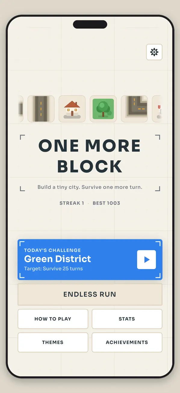 One More Block – City Puzzle