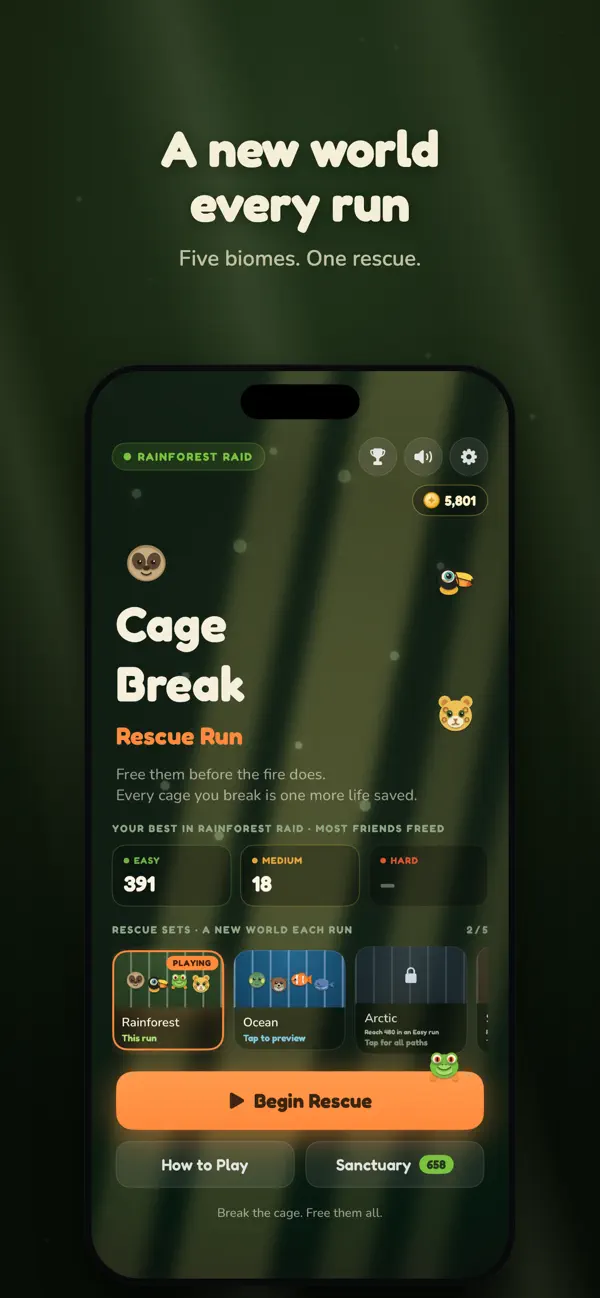Cage Break: Rescue Run