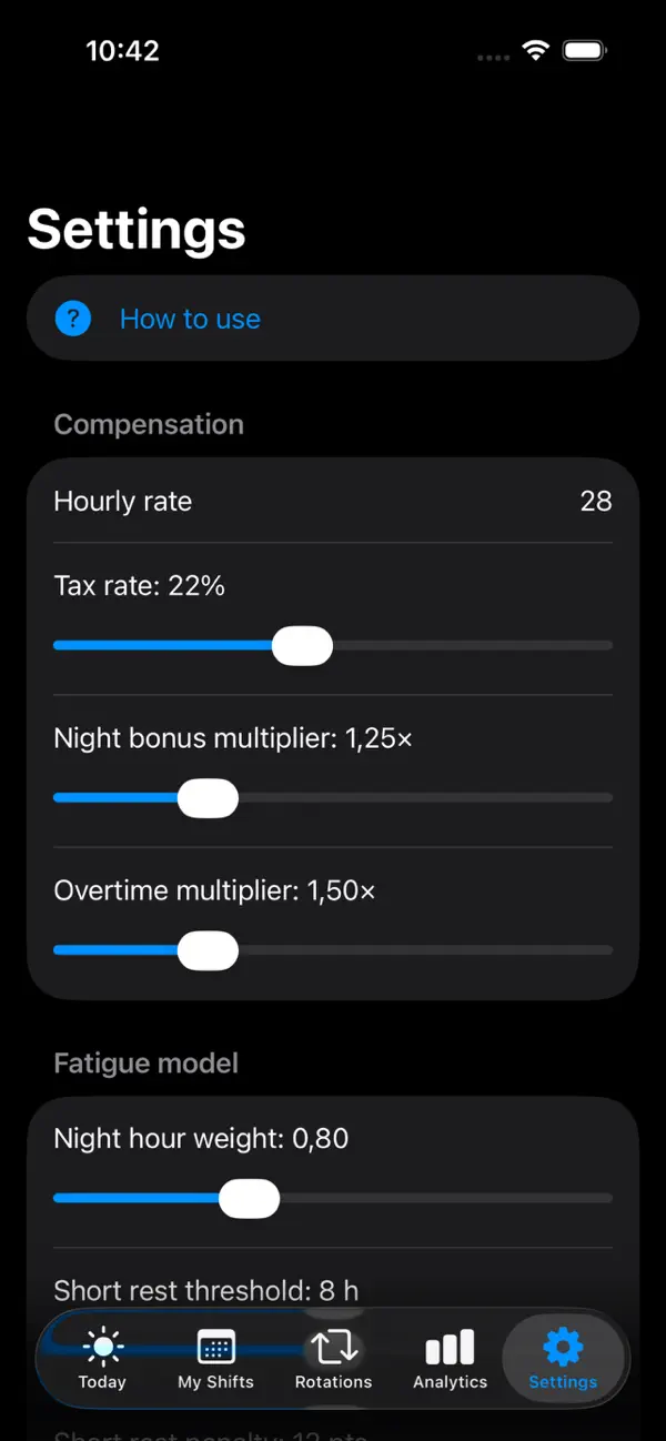 ShiftFlow Planner
