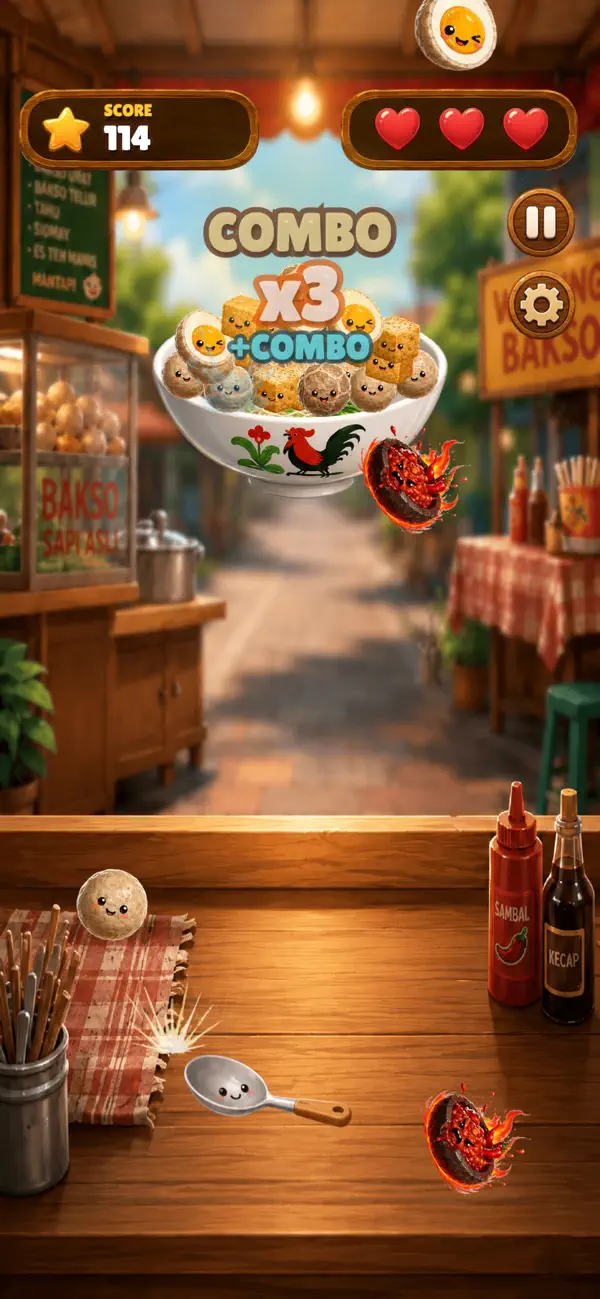 Bakso Bounce: Meatball Arcade
