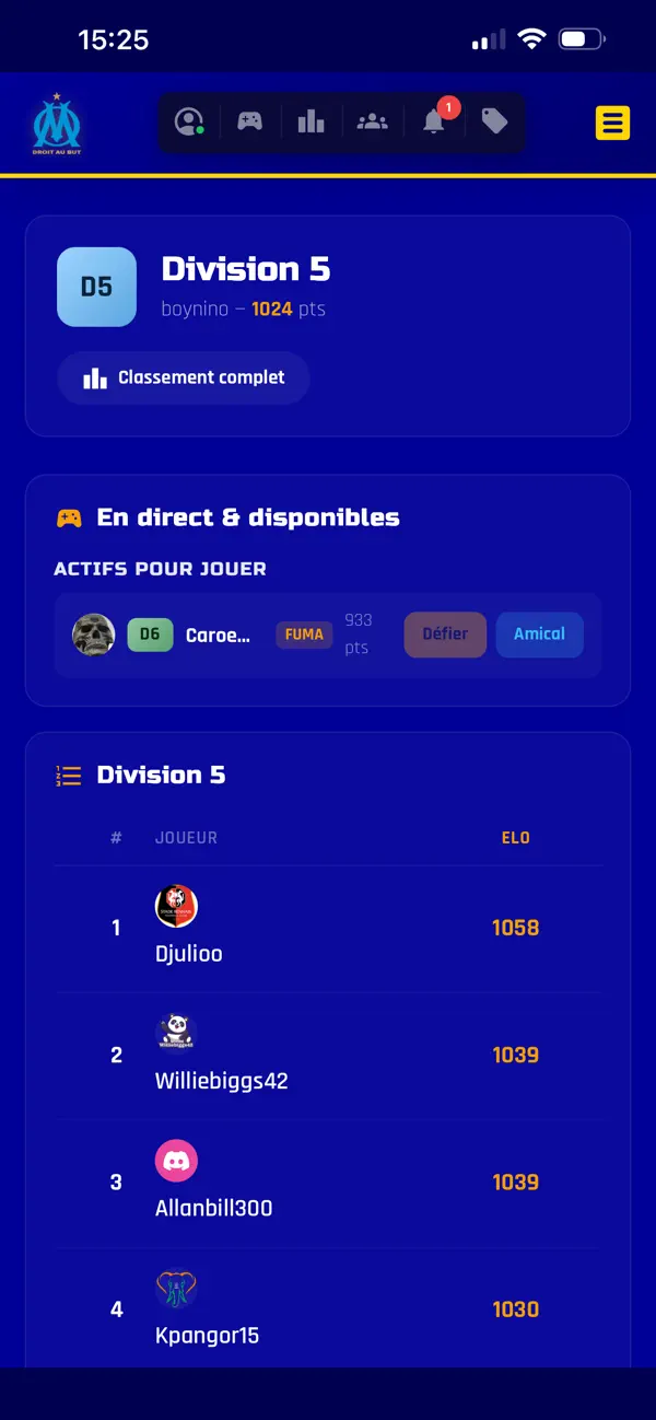 Master League
