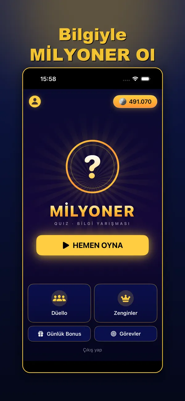 Milyoner Quiz Bilgi Yarışması
