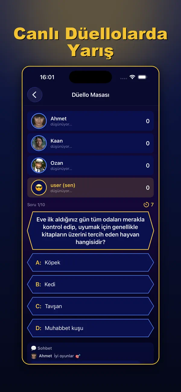 Milyoner Quiz Bilgi Yarışması