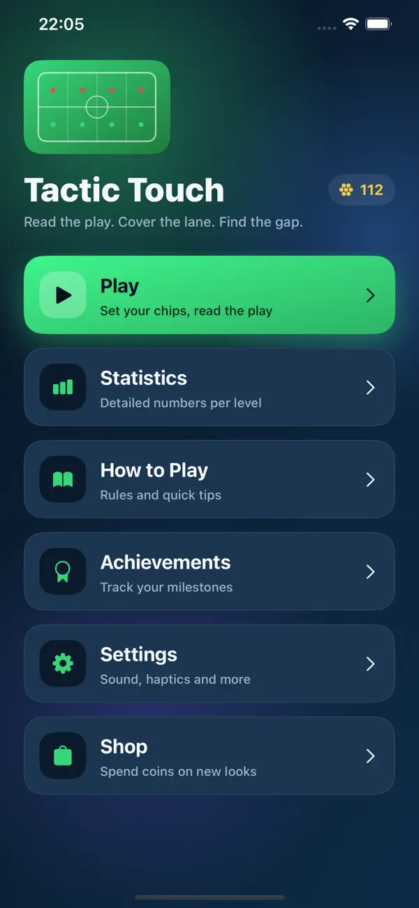 TacticTouch: Strategy