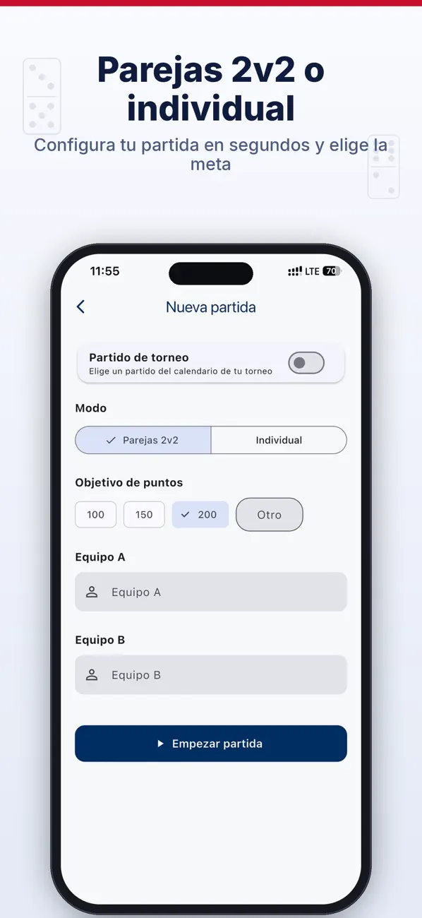 DominoApp – Domino Scorekeeper