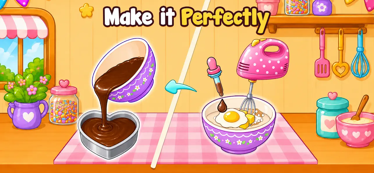 ASMR Cake Baking Games