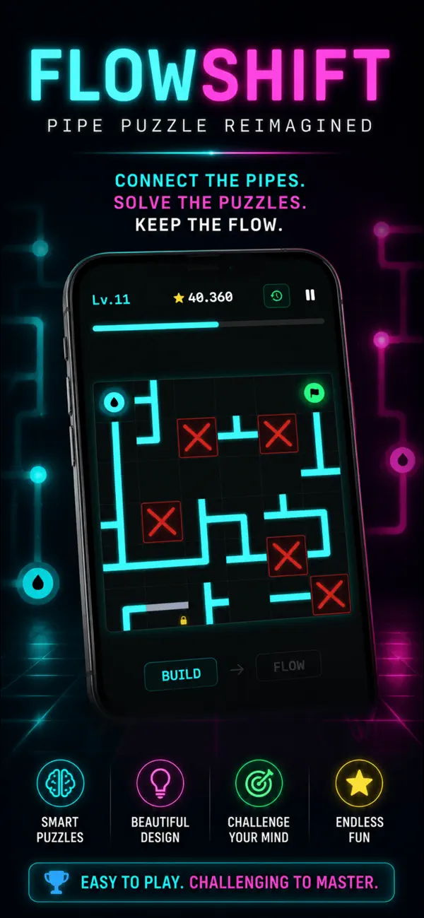 FlowShift Puzzle