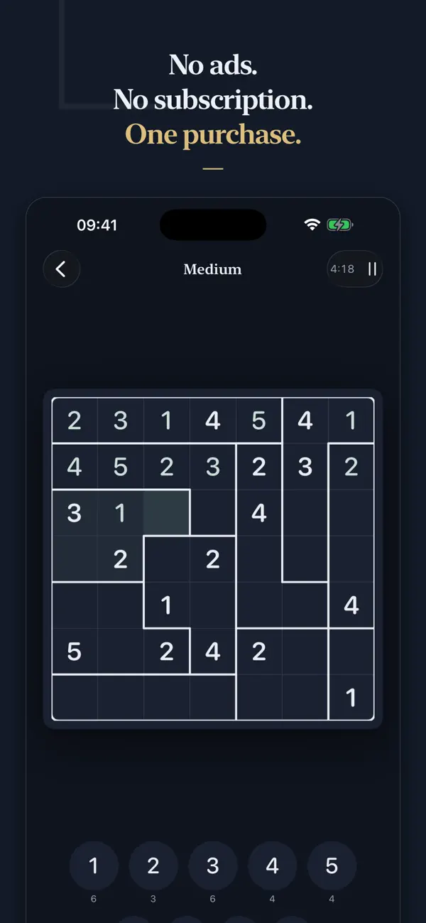 Suguru: Daily Logic Puzzle
